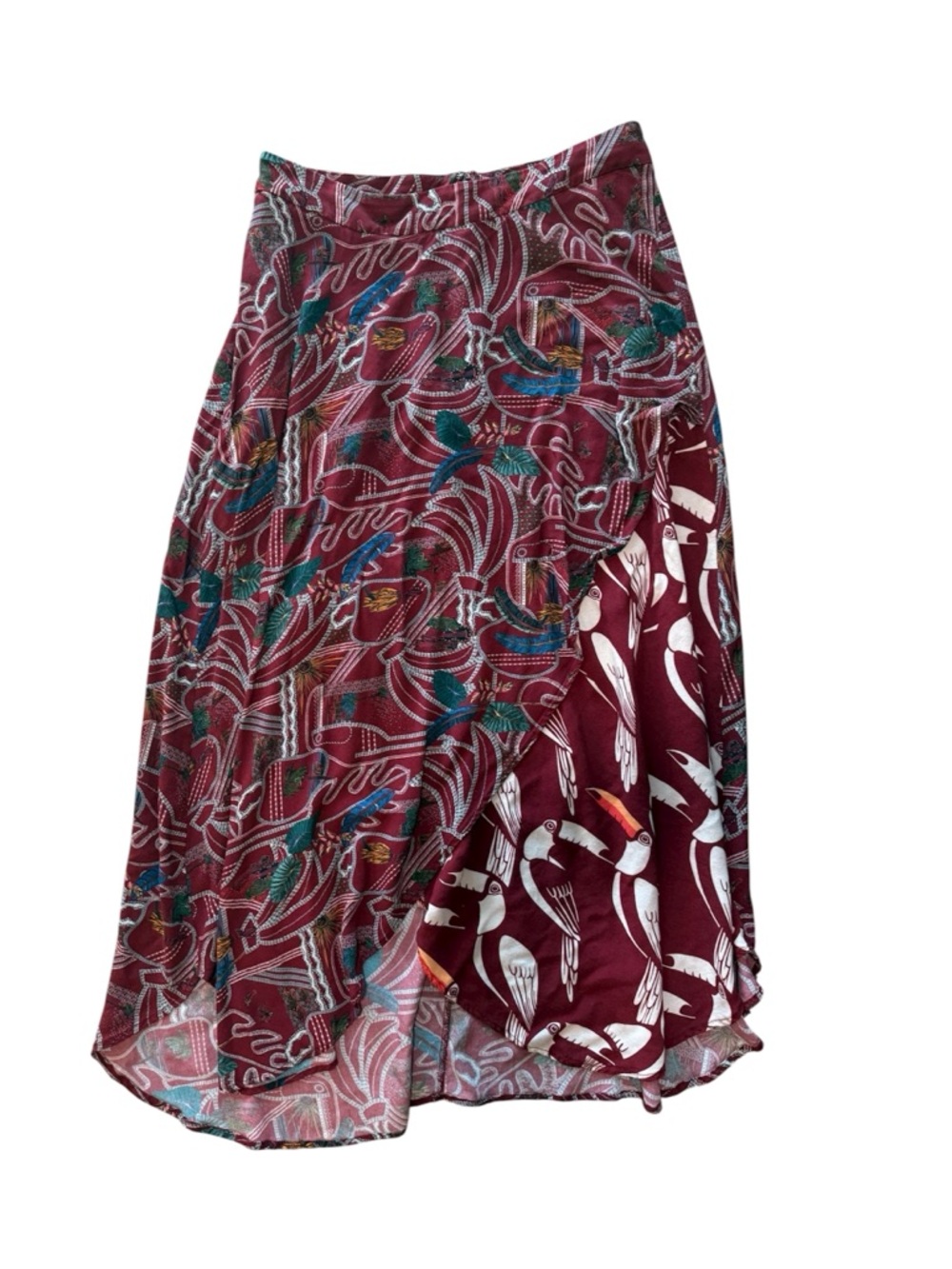 Farm Rio x Anthropologie Culebra Midi Skirt